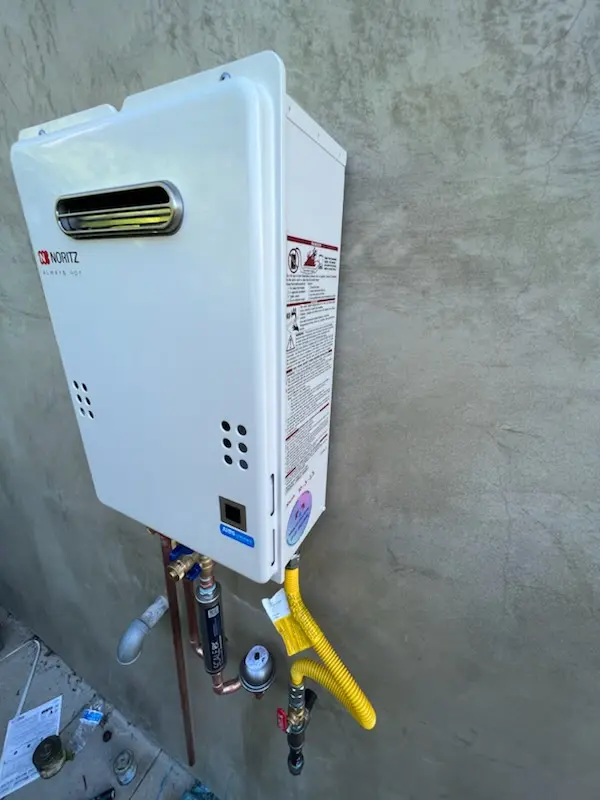 Tankless water heater installation for Bunker Hill homes
